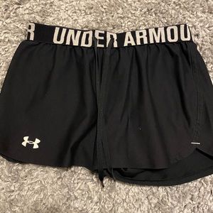Under Armour Running Shorts in Black
